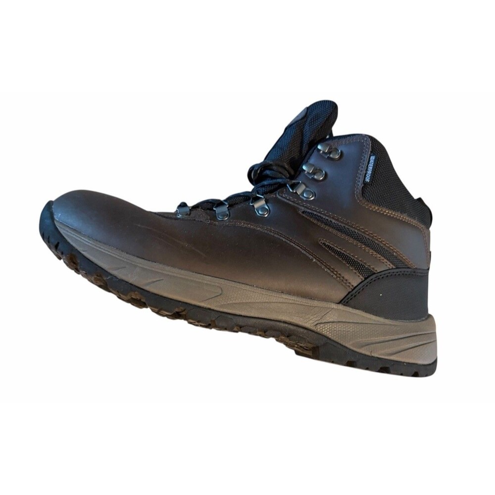 Eddie Bauer Waterproof Men Leather Ankle Boots Size US 13 EU 47 Hiking Mountain